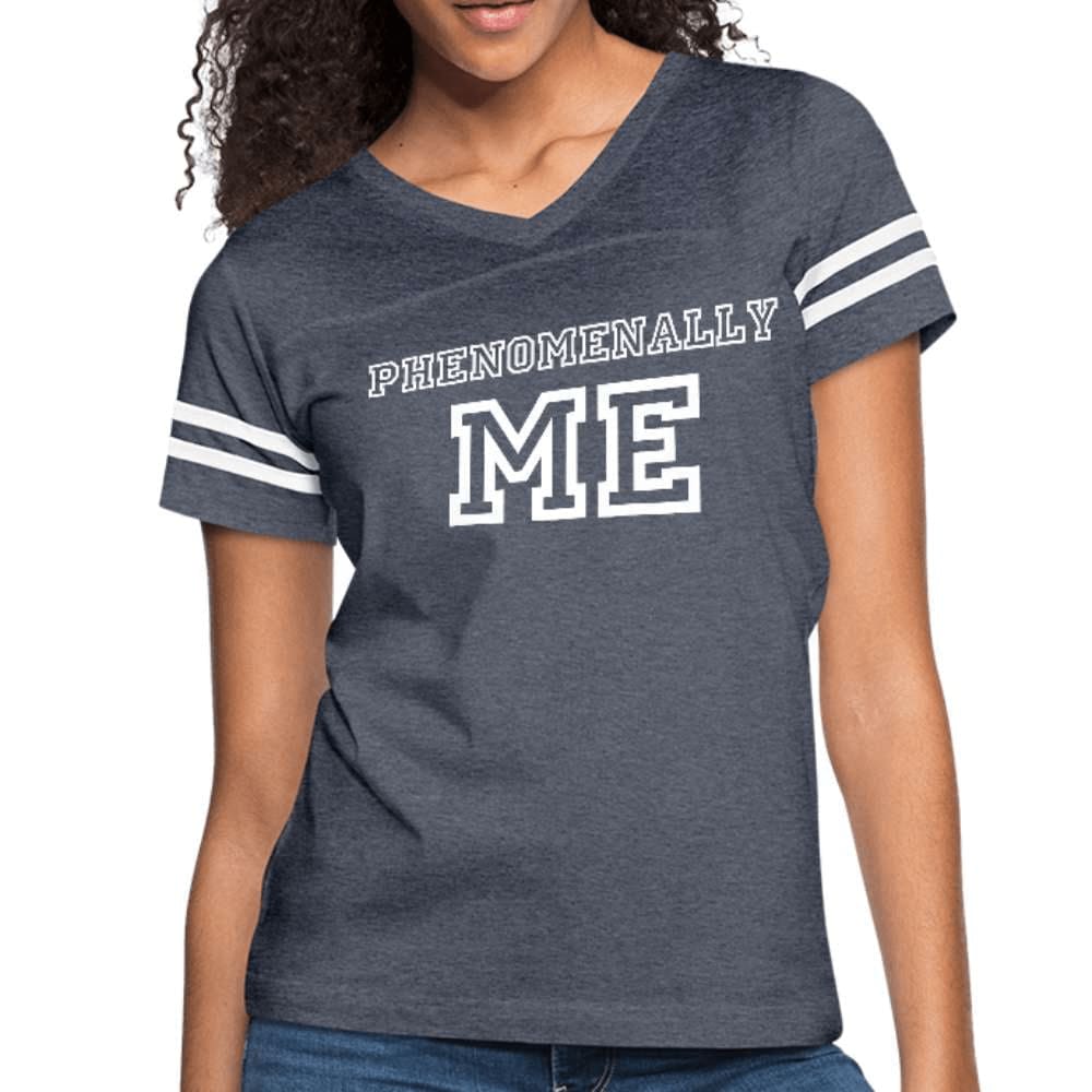 Womens Graphic Vintage Tee - Phenomenally me Sport T-shirt